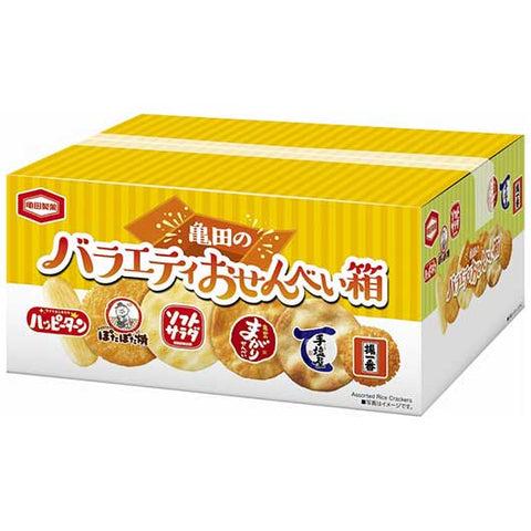 22 亀田製菓 亀田のバラエティおせんべい箱
