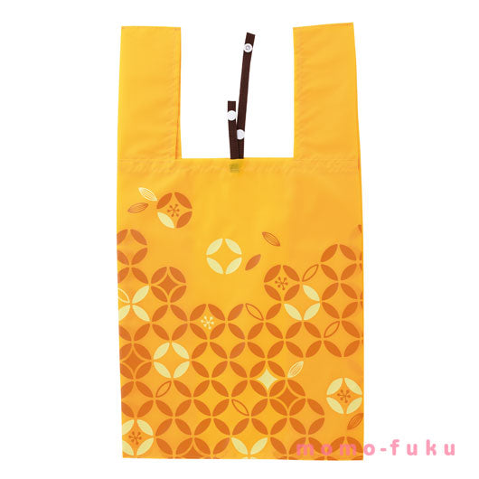 ありがとうございます　クルクルたためるエコバッグ画像3