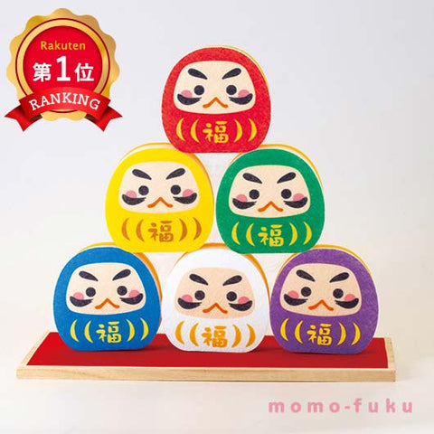  開運！だるまさんキッチンスポンジ