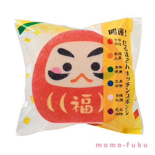 開運！だるまさんキッチンスポンジ画像4