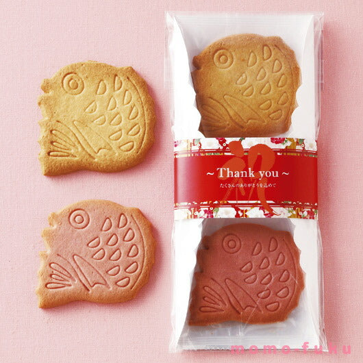 【プチギフト 300円】めで鯛 紅白くっきぃ ギフト お礼 プレゼント 嬉しい お菓子 贈り物 結婚式 卒園 ちょっとした 高齢者 500円 縁起物 可愛い 退職画像3