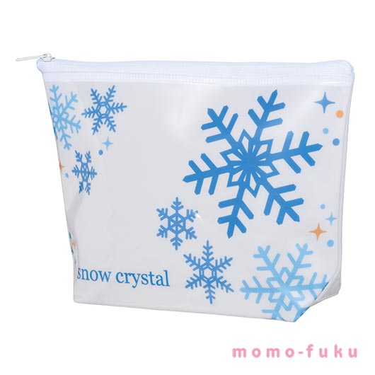  スノークリスタル　クリアポーチ