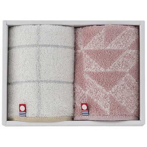 今治タオル〈Pucci〉タオルハンカチ2P ピンク 母の日 プチギフト