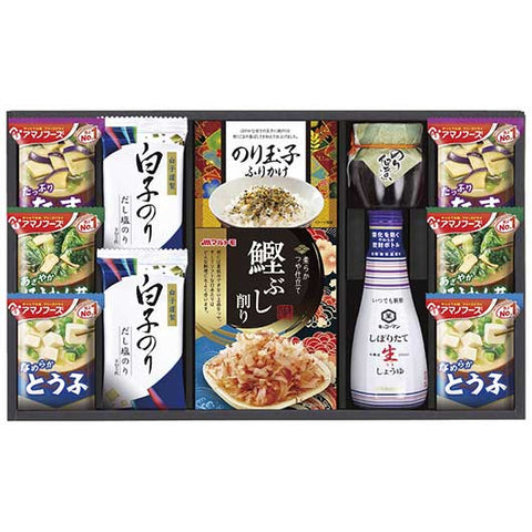 24 キッコーマン＆アマノフーズ食卓詰合せ