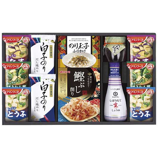 24 キッコーマン＆アマノフーズ食卓詰合せ