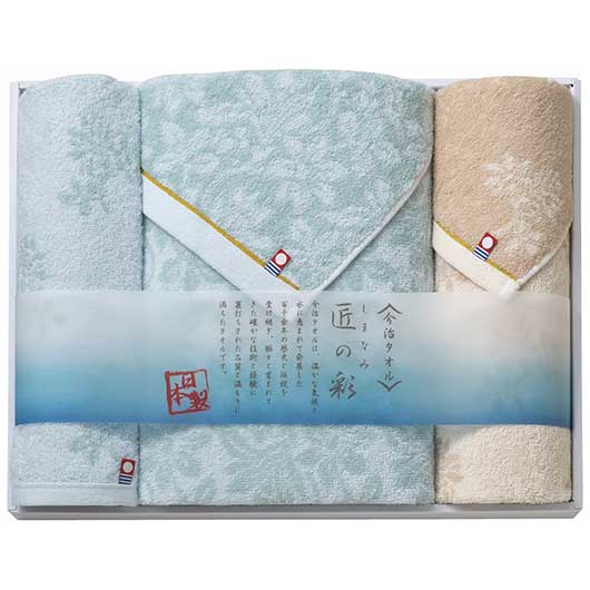  今治製タオル〈しまなみ匠の彩〉タオルセット