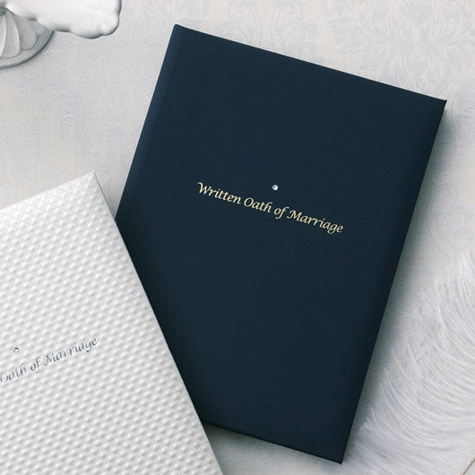  結婚証明書チャペル用　ネイビー　