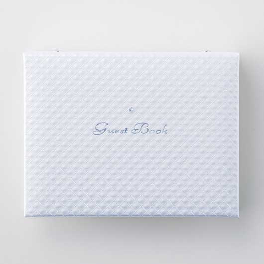  ゲストブック　パールホワイト　