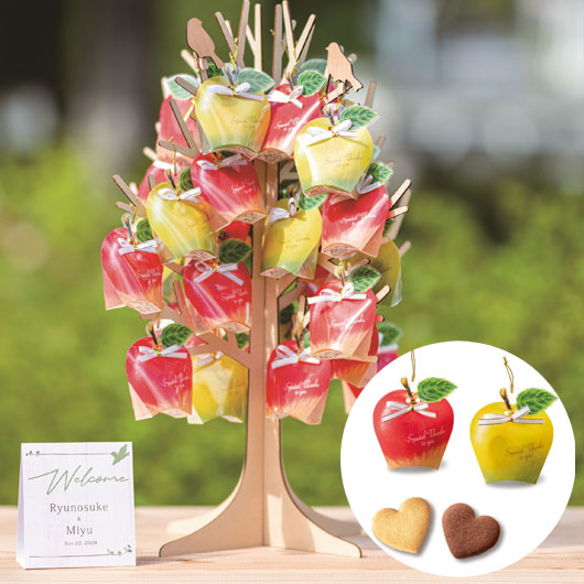 Ａｐｐｌｅ　Ｔｒｅｅ（ハートクッキー）　３２個セット