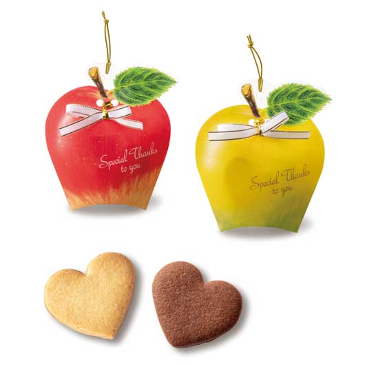 Ａｐｐｌｅ　Ｔｒｅｅ（ハートクッキー）　３２個セット画像2