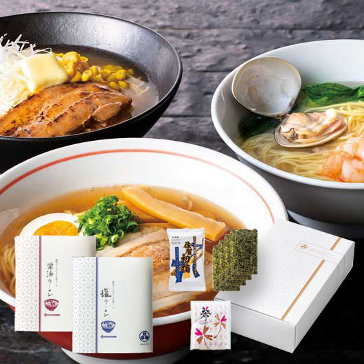 縁喜八　初摘海苔　ラーメンセット｜冬にうれしいあったかギフト