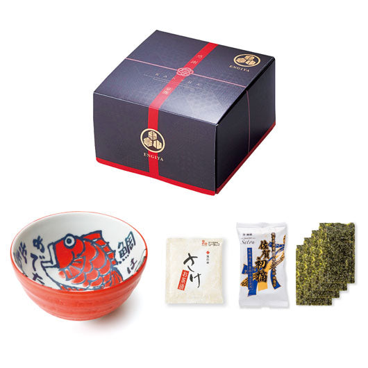 めで鯛どんぶり（赤）　本格海苔茶漬け（鮭）セット画像3