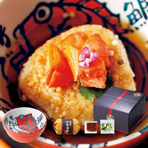  めで鯛どんぶり（赤）　伊勢海老みそ汁セット