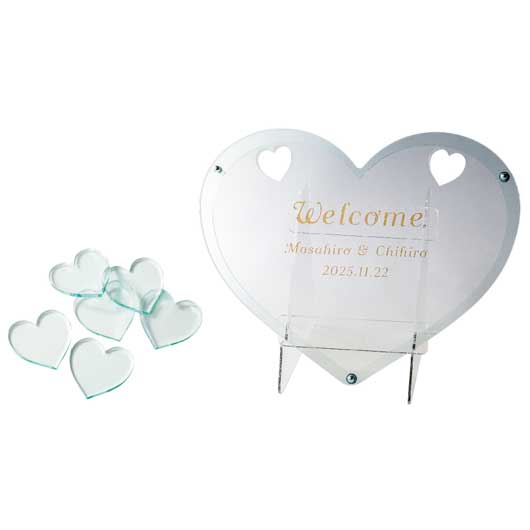 ウェディングドロップス　５０名用（クリア）画像2