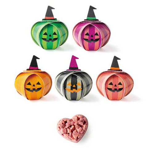  【プチギフト 300円】ハピハピハロウィン（ストロベリー）単品
ハロウィンのかぼちゃ 収穫祭 ハロウィン 結婚式 チョコクランチ かわいい イベント ノベルティ お菓子 ギフト 個包装 おしゃれ