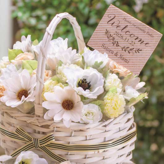 ホワイトバスケット３６本セット画像3