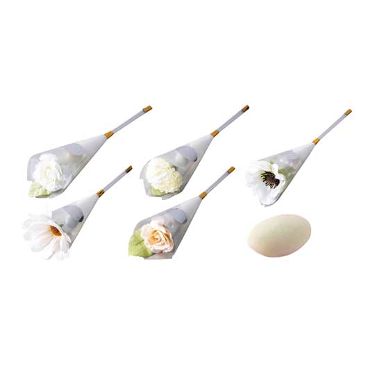 ホワイトバスケット３６本セット画像4