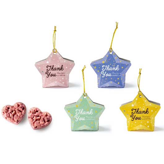 【プチギフト 300円】 キラキラスター 単品
オブジェ お菓子 かわいい ハートチョコ 販促品 イベント クリスマス 景品画像3