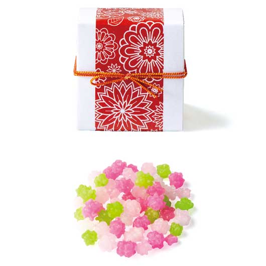 【プチギフト 300円】宴の縁（こんぺいとう）単品
結婚式 二次会 産休 退職 お菓子 おしゃれ 個包装 大人数 お礼の品 金平糖 ギフト ちょっとしたお礼 職場 和風 パッケージ画像4
