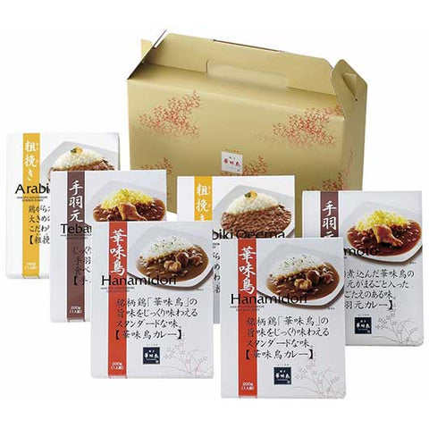  博多華味鳥 カレーセット 6食入
