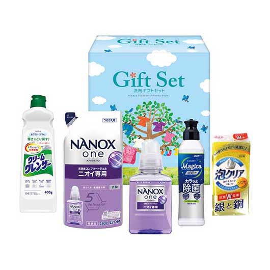〈LION〉ナノ洗浄洗剤ギフト 25B画像2