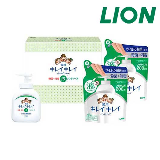 30 〈LION〉ライオン キレイキレイ液体ハンドソープセット 10P