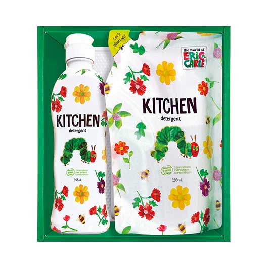 31 はらぺこあおむし キッチン洗剤セット 08AZ