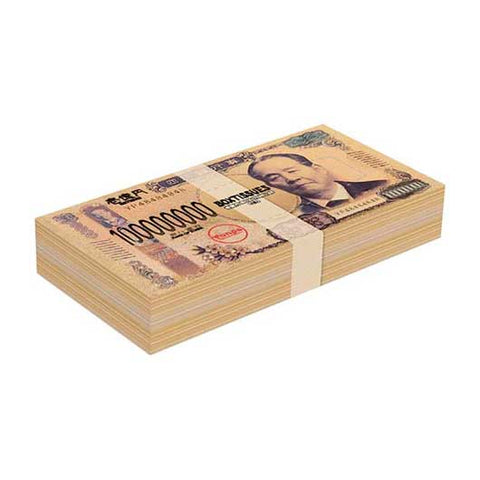  新壱億円ミニミニBOXティッシュ10W（渋沢栄一柄）