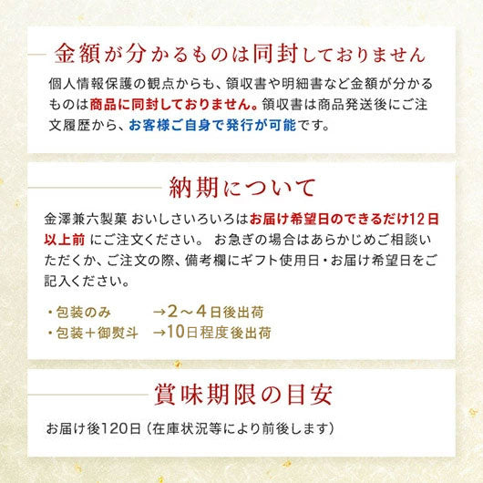 金澤兼六製菓 兼六の華15R画像11