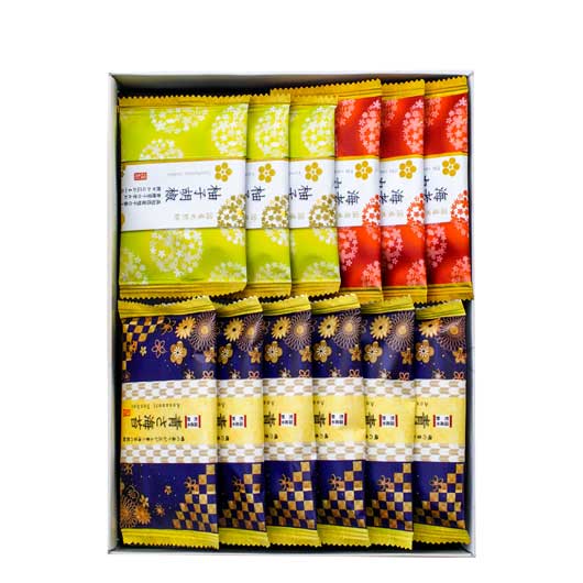 【プチギフト 900円】金澤兼六製菓 おいしさいろいろ 3種12枚 32 ギフト お礼 プレゼント 嬉しい お菓子 贈り物 おしゃれ 雑貨 お正月 ちょっとした 高齢者 和菓子画像3