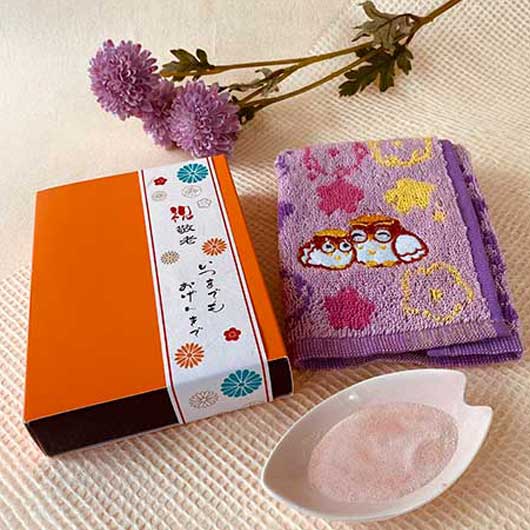 敬老タオル＆入浴剤BOX画像4