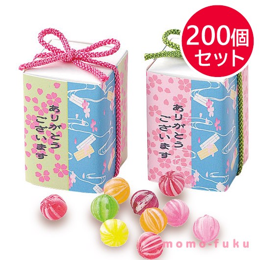 【プチギフト 300円】 桜手まり
和風 かわいい ありがとう お菓子 2種 小箱 手まり飴 カラフル 結婚式 記念品