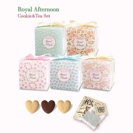 【ボードBOX付き】RAクッキー&ティーセット40個入画像2