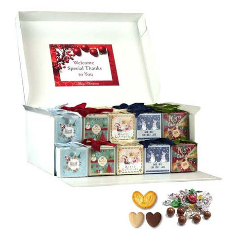  BBクリスマスグルメ４０個セットメッセージプレート付