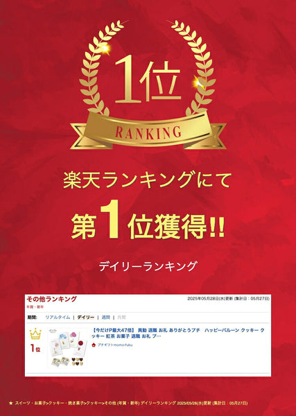 ありがとうプチ　ハッピーバルーン画像2