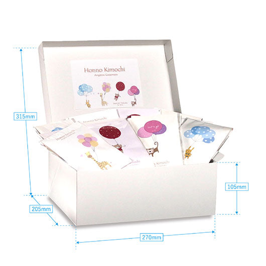 【箱入り＆プレート付き】ありがとうプチハッピーバルーン Box画像9