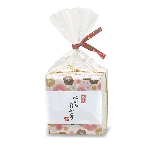 【プチギフト 170円】 ほんの気持ち 感謝のありがとうプチ
クッキー 金平糖 5種メッセージ 感謝 和風 和ごころ 退職 お礼 画像8