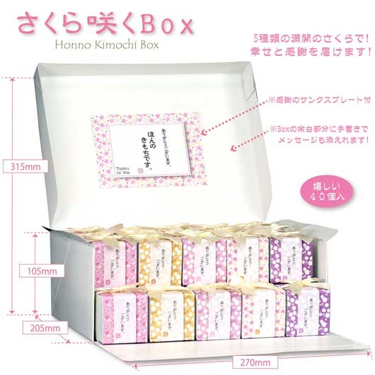さくら咲く　BOX画像3