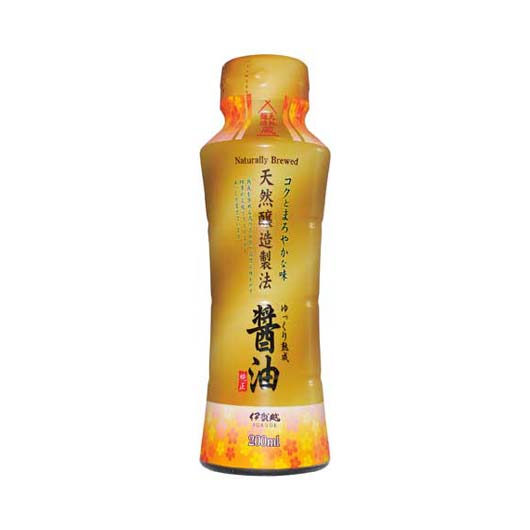 【36個単位】伊賀越　天然醸造製法　醤油２００ｍｌ