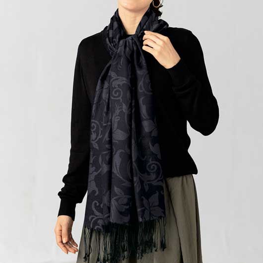 ラージュ／ジャガードストール画像4