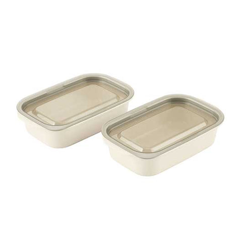  とにかく洗いやすいお弁当箱２７０ｍｌ２個組