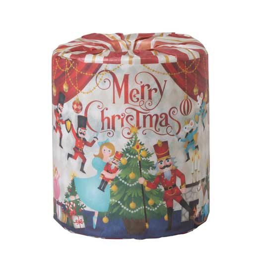  【100個単位】メリークリスマス／トイレットロール