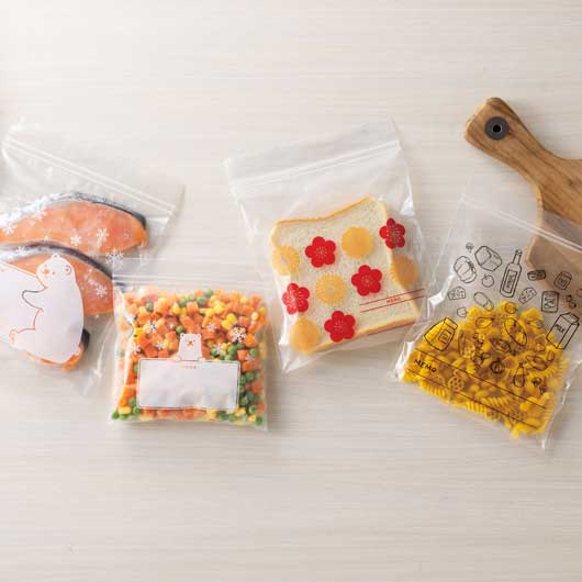 キュリオ／フリーザーバッグ１０枚セット画像4