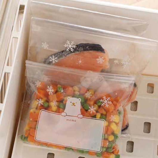 キュリオ／フリーザーバッグ１０枚セット画像5