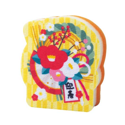 笑門来福／キッチンスポンジ２個セット画像3