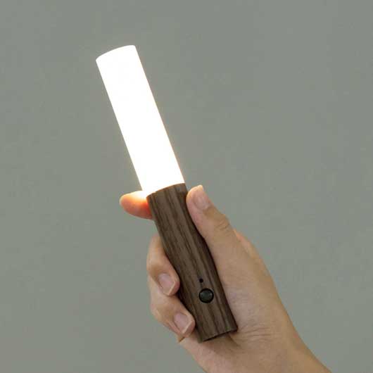 ＵＳＢ充電式木目調スティックライト画像3