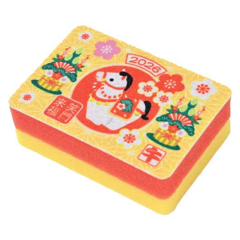  干支キッチンスポンジ
