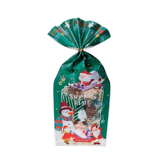  【24個単位】メリーチョコレート／クリスマスプレーンチョコレート