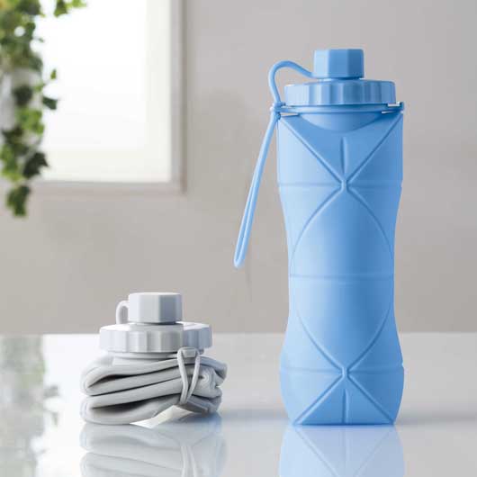  コルン／シリコン折りたたみボトル６００ｍｌ