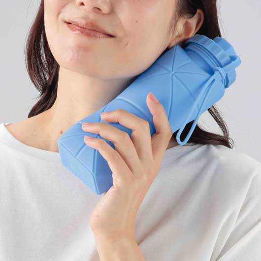 コルン／シリコン折りたたみボトル６００ｍｌ画像4